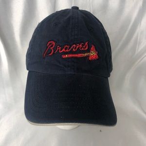 Braves 💯% cotton baseball cap. Navy